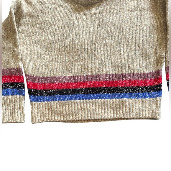 Treasure & Bond Knit Sweater Four Stripe Color Block Size Medium - Picture 7 of 10